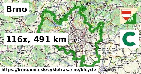 Brno Cyklotrasy iná bicycle