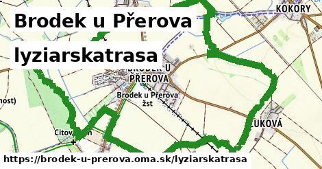 Brodek u Přerova Lyžiarske trasy  