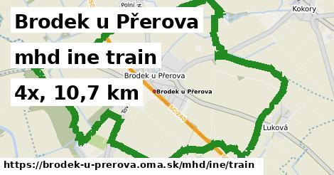 Brodek u Přerova Doprava iná train