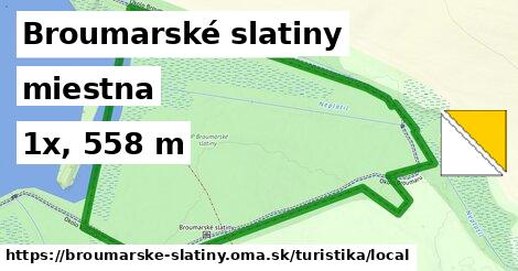 Broumarské slatiny Turistické trasy miestna 