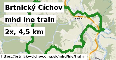 Brtnický Číchov Doprava iná train