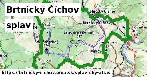 Brtnický Číchov Splav  