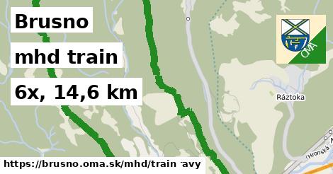 Brusno Doprava train 