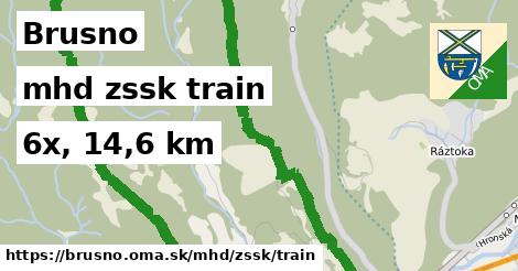 Brusno Doprava zssk train