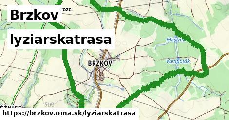 Brzkov Lyžiarske trasy  