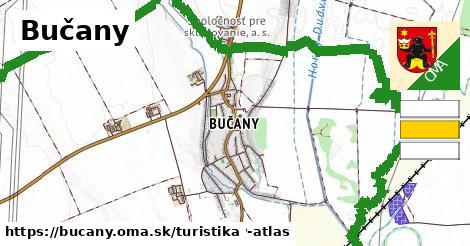 Bučany Turistické trasy  