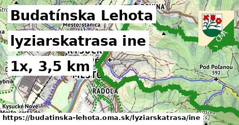 Budatínska Lehota Lyžiarske trasy iná 