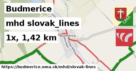 Budmerice Doprava slovak-lines 