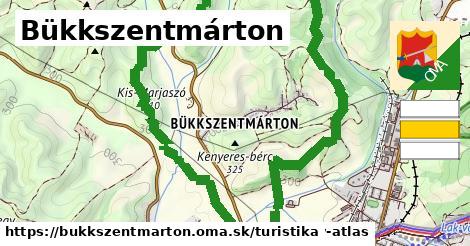 Bükkszentmárton Turistické trasy  