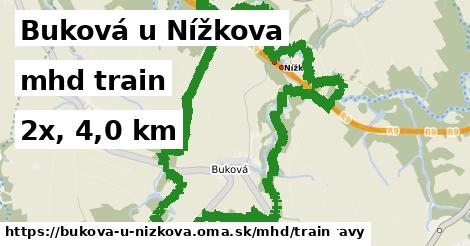 Buková u Nížkova Doprava train 