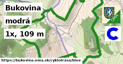 Bukovina Cyklotrasy modrá 