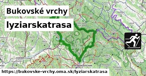 Bukovské vrchy Lyžiarske trasy  