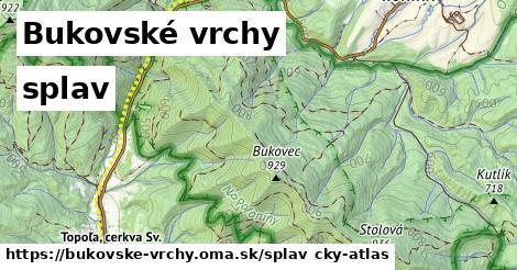 Bukovské vrchy Splav  