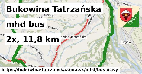 Bukowina Tatrzańska Doprava bus 