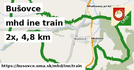 Bušovce Doprava iná train