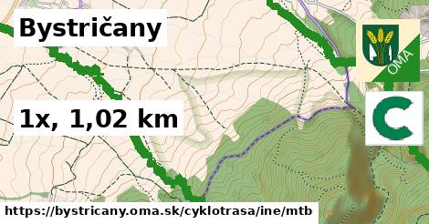 Bystričany Cyklotrasy iná mtb