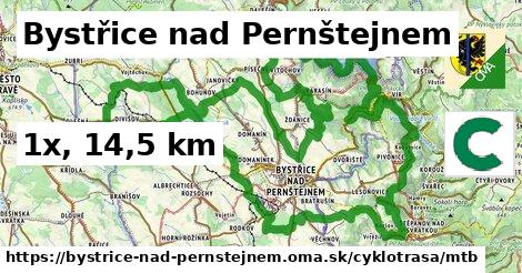 Bystřice nad Pernštejnem Cyklotrasy mtb 