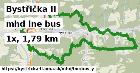 Bystřička II Doprava iná bus