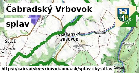 Čabradský Vrbovok Splav  