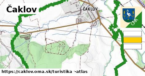 Čaklov Turistické trasy  