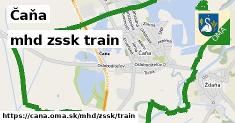 Čaňa Doprava zssk train