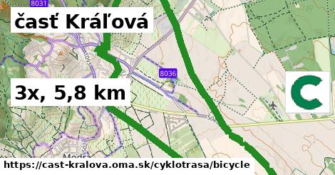 časť Kráľová Cyklotrasy bicycle 