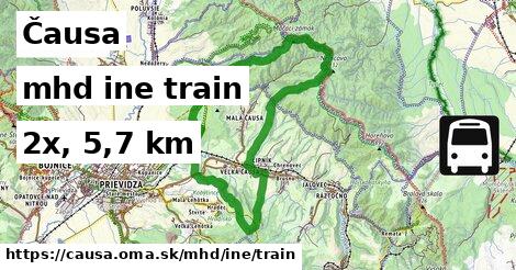 Čausa Doprava iná train
