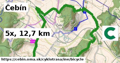 Čebín Cyklotrasy iná bicycle