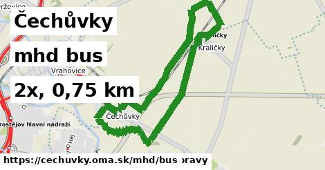 Čechůvky Doprava bus 