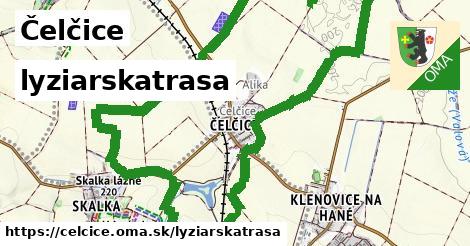 Čelčice Lyžiarske trasy  