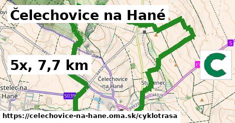 Čelechovice na Hané Cyklotrasy  