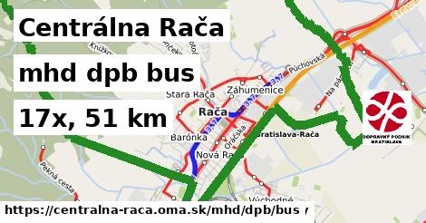 Centrálna Rača Doprava dpb bus