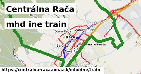 Centrálna Rača Doprava iná train