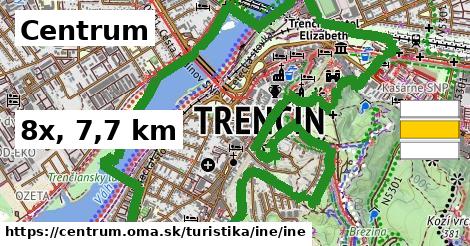 Centrum Turistické trasy iná iná