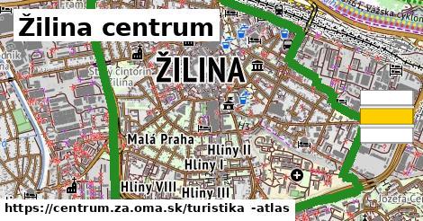 Žilina centrum Turistické trasy  