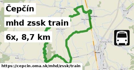 Čepčín Doprava zssk train