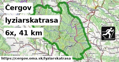 Čergov Lyžiarske trasy  