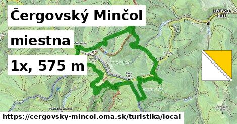 Čergovský Minčol Turistické trasy miestna 