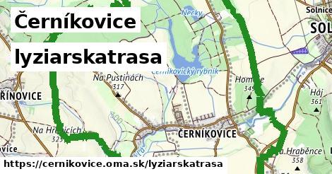 Černíkovice Lyžiarske trasy  