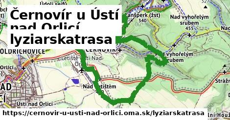 Černovír u Ústí nad Orlicí Lyžiarske trasy  