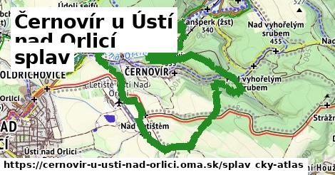 Černovír u Ústí nad Orlicí Splav  