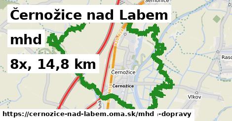 Černožice nad Labem Doprava  