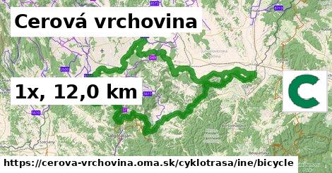 Cerová vrchovina Cyklotrasy iná bicycle