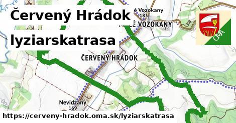 Červený Hrádok Lyžiarske trasy  