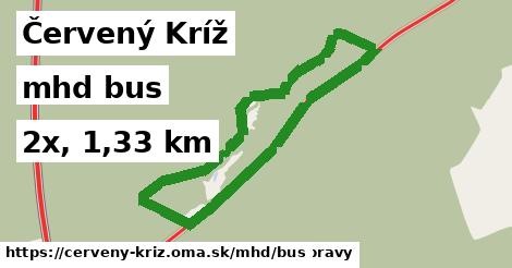 Červený Kríž Doprava bus 