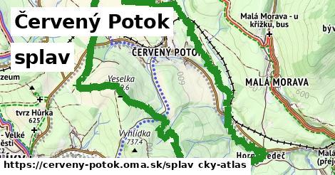 Červený Potok Splav  