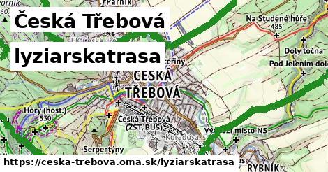Česká Třebová Lyžiarske trasy  