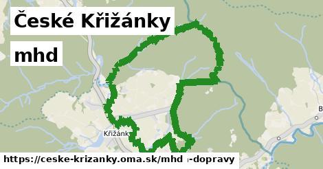 České Křižánky Doprava  