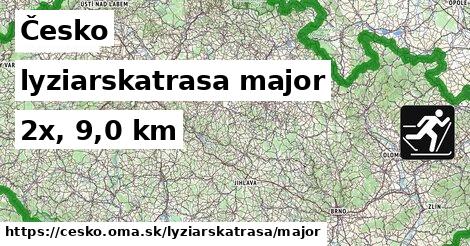 Česko Lyžiarske trasy hlavná 