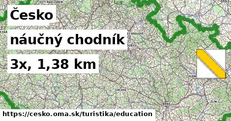 Česko Turistické trasy náučný chodník 